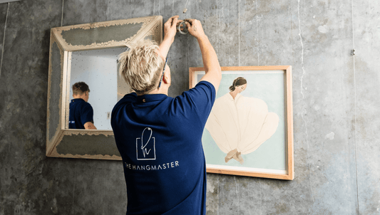 How to Hang Pictures at Home Like a Pro – A Step-by-Step Guide by The Hangmaster