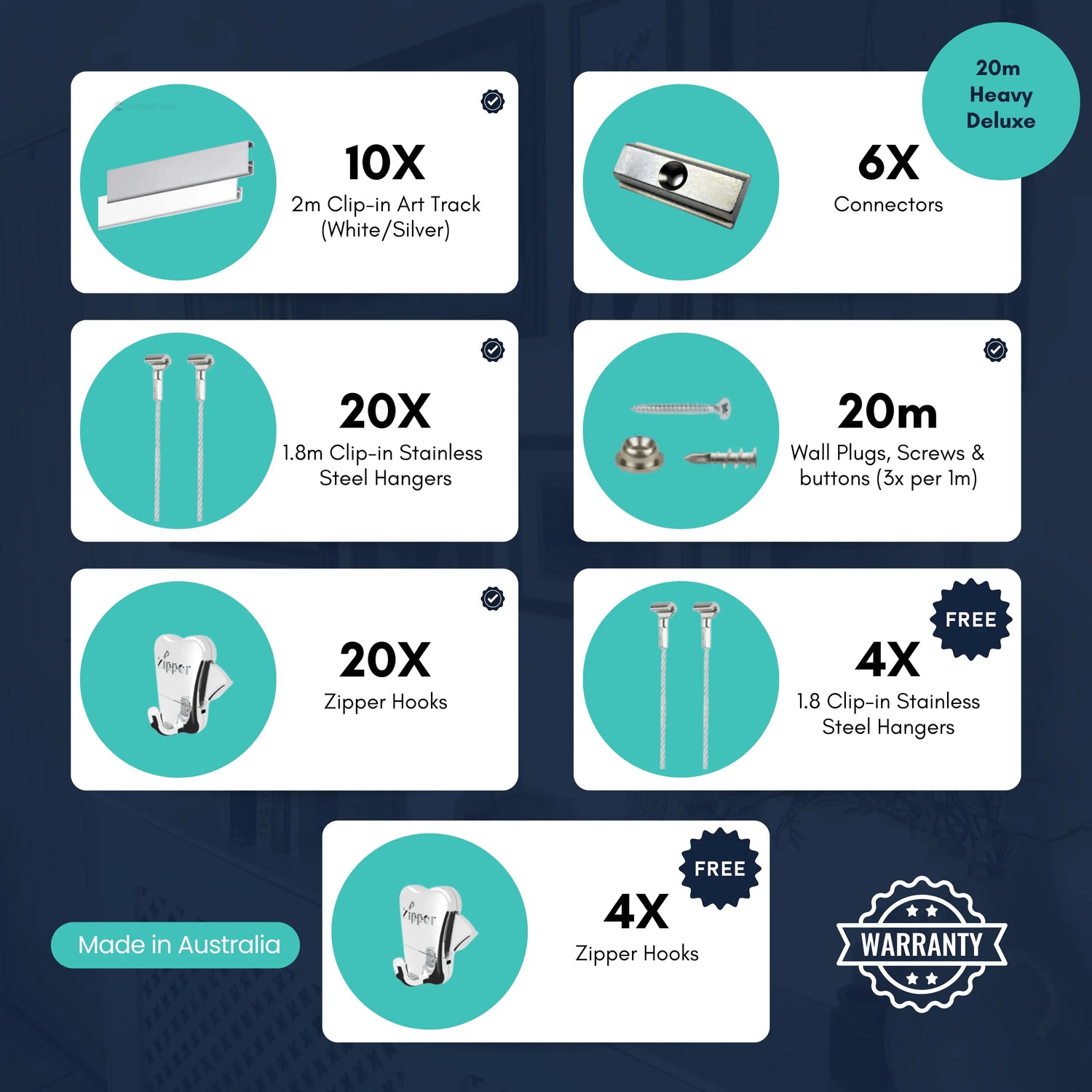 20 Meter Heavy Delux Package - The Hangmaster