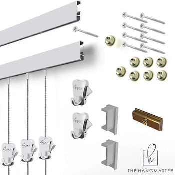 Aluminum Cliprail In Art Track - 2m Hanging Man