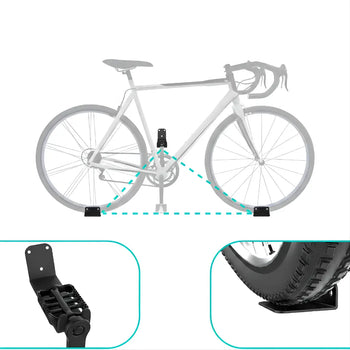 Bike Wall Mount Pedal Hanger Hanging Man
