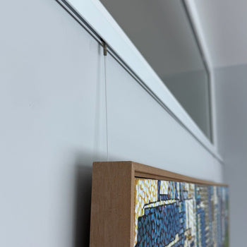 Aluminum Cliprail In Art Track - 2m