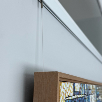 Clear Nylon Picture Rail Cable 1.8m – 2.4m | 7kg