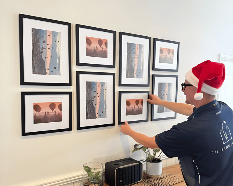 professional handyman services for all picture hanging in Perth Australia.