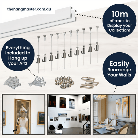 Hanging Man Art Hanging System 10 Metre Standard Package