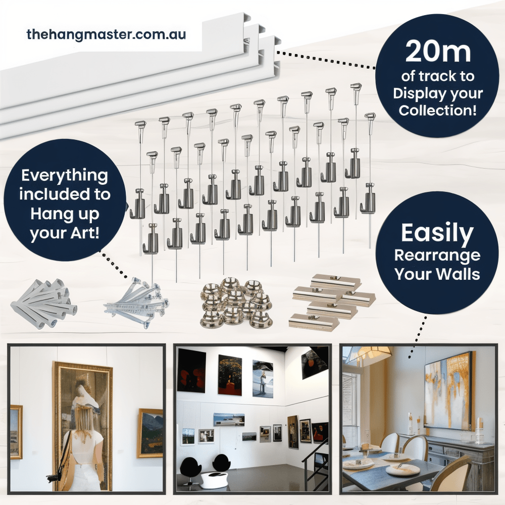 Hanging Man Art Hanging System 20 Metre Standard Package