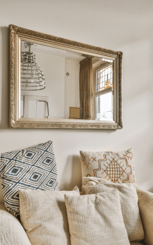 mirror hanging