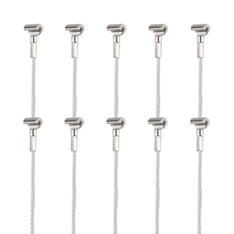 Clip-in Stainless Steel Hangers (Pack of 10)
