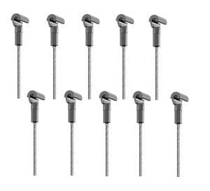 Hanging Man General HM - Clip in Stainless Steel Hanger 2.4m - Pack of 10 - 10% Off!