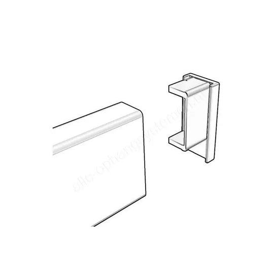 End Cap For Handging Rails Rail End Caps - The Hangmaster